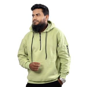 Fleece Cotton Lemon Hoodie