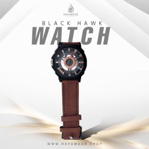 HayaWear Black Hawk Watch