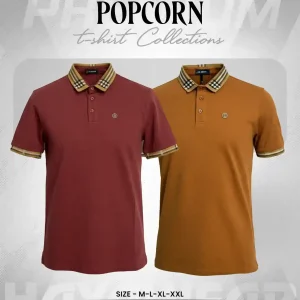 PL004 Red & Brown 2pcs Popcorn Combo