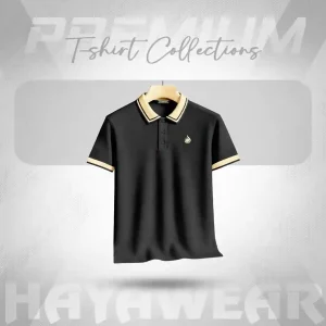 PL001 Black Polo Pique