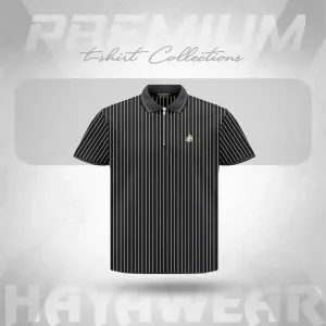 PL002 Black Polo Spandex