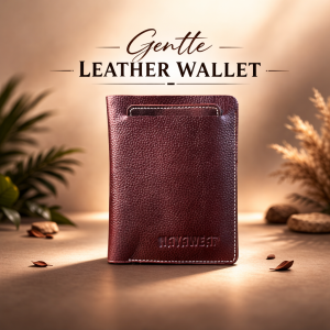 Gentle Leather Card Holder Wallet