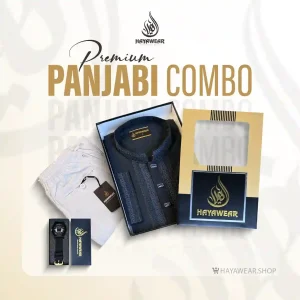 Men’s Premium Eid Combo - Embroidery Blue