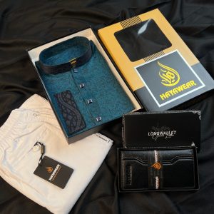 Men's Stylish Eid Combo -Deep Blue