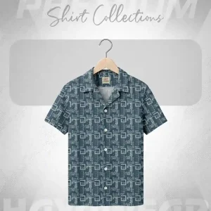 SHT001 Light Olive Cuban Shirt