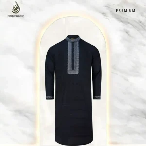 Fency Cotton Embroidery Black