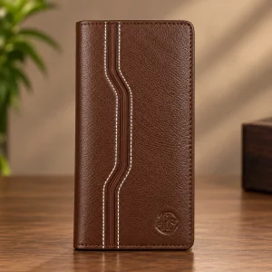 Compact Long Wallet Chocolate
